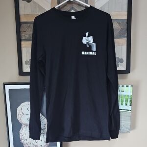 Burning Man Dillotopia Black Long Sleeve Shirt